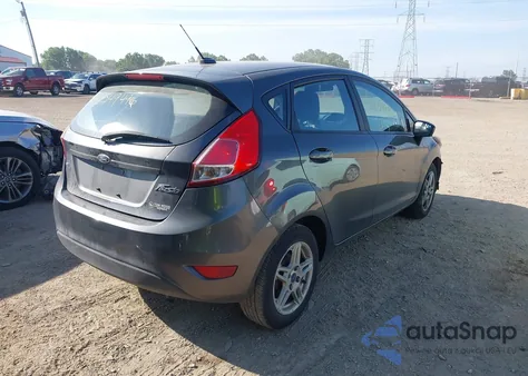2017 Ford Fiesta Se из США, поврежденный, VIN 3FADP4EJ8HM116051